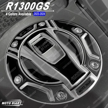 R1300GS Тройная Черная Наклейка На Крышку Топливного Бака 3D Смола Защита Бензобака Наклейки Для BMW R1300GS R 1300 GS R1300 GS 2023 2024 - Изображение 1  