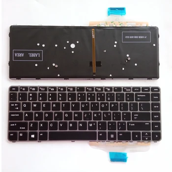 Американская Клавиатура с подсветкой для ноутбука HP Elitebook Folio 1040 G3, 818252-001 844423-001 - Изображение 1  