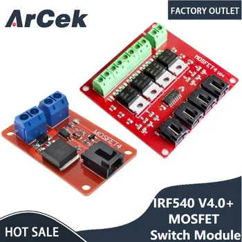 Кнопка MOSFET с 1 каналом и 1 маршрутом IRF540 + модуль переключения MOSFET для Arduino - Изображение 1  