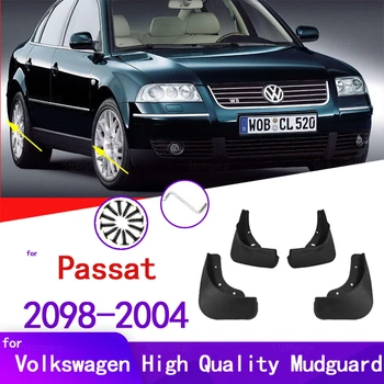 Литые Брызговики Для Volkswagen VW Passat B5 B5.5 1998-2004 Брызговики Брызговики Передние Задние Брызговики - Изображение 1  