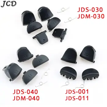 JCD для PS4 PRO Тонкий контроллер L1 R1 L2 R2 Кнопки запуска Аналоговый джойстик + Запчасти для ремонта токопроводящих резиновых кнопок - Изображение 2  