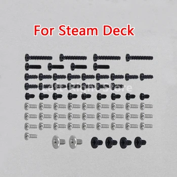 1 комплект для SteamDeck, полный комплект винтов, Сменные крепежные винты для Steam Deck, аксессуары для геймпада, винты задней крышки консоли. - Изображение 1  