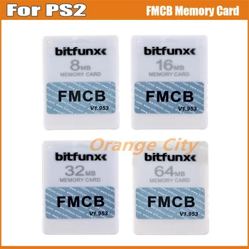 1ШТ Bitfunx 8 МБ Бесплатная Карта памяти McBoot v1.953 FMCB 8 МБ 16 МБ 32 МБ 64 МБ для игрового контроллера PS2 - Изображение 1  