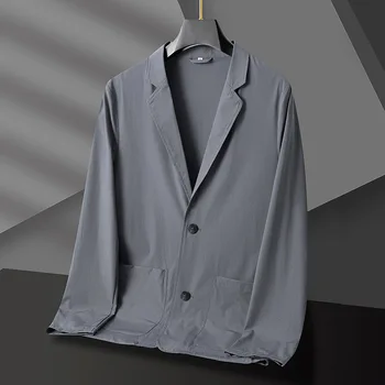5534-2023 модные мужские костюмы с одной пряжкой 138 деловых повседневных трендовых костюмов куртка - Изображение 1  