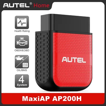 Autel MaxiAP AP200H Диагностический Инструмент двигателя/Системы Tran/ ABS/SRS с маслом/Сервис Сброса BMS OBD2 Сканер AP200 H Отчеты о состоянии - Изображение 1  