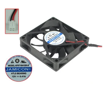 Jamicon KF0715H1SR-R DC 12V 0.41A 70x70x15 мм двухпроводной вентилятор охлаждения. - Изображение 1  
