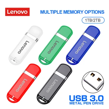 Lenovo USB Флэш-накопитель USB 3.0 Интерфейс Реальная Емкость 2 ТБ 1 ТБ Флеш-накопитель Высокая Скорость 520 мб/с Флешка Настроить Логотип Для Ps4/ps5 - Изображение 1  