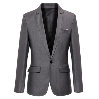Lin2154-Мужской деловой костюм из высококачественной шерсти - Изображение 1  