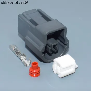 shhworldsea 1pin 2.2 мм для Toyota auto electric пластиковый корпус штекер жгута проводов кабель водонепроницаемый разъем 6098-2329 - Изображение 1  