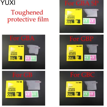 YUXI 1шт Пластиковая Защитная Пленка Для Экрана Game Boy Color Advance SP Pocket Для Консоли GBA GB GBC GBP GBA SP GBM - Изображение 1  
