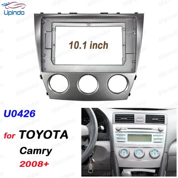 Автомобильные Аксессуары 2 Din 10,1-Дюймовый Радиоприемник DVD GPS MP5 Рамка Панели для Toyota Camry 2008 + Комплект Крепления Приборной панели - Изображение 1  