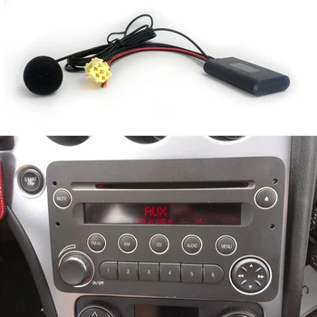 Автомобильный Bluetooth 5.0 Кабель Aux, Микрофон, Адаптер громкой связи для мобильного телефона, бесплатный вызов для Fiat Grande Punto Alfa 159 - Изображение 1  