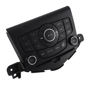Автомобильный Центральный мультимедийный CD-плеер Панель управления переключателем для Chevrolet Cruze 2012-2015 Аксессуары для кнопок радиоуправления - Изображение 1  