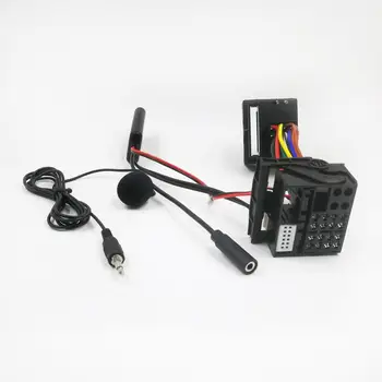 Адаптер кабеля радио AUX Прочный 12-контактный аудиоадаптер стерео жгут проводов радиоприемника для Peugeot 207 307 307SW 407 308 - Изображение 1  
