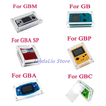 Акриловая коробка Защитный чехол для дисплея для игровой кассеты GB GBA GBC GBM GBP GBA SP с высоким прозрачным корпусом - Изображение 1  
