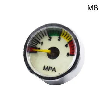Графический дизайн Манометр Круглый воздушный компрессор Пневматический манометр для давления в трубопроводах воздушного компрессора для загара - Изображение 1  