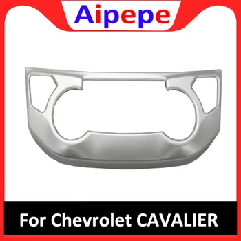 Для Chevrolet Cavalier 2016 2018 2019 Аксессуары Для Укладки ABS Хромированная Кнопка Включения Автомобильного Кондиционера Панель Рамка Крышка Отделка - Изображение 1  
