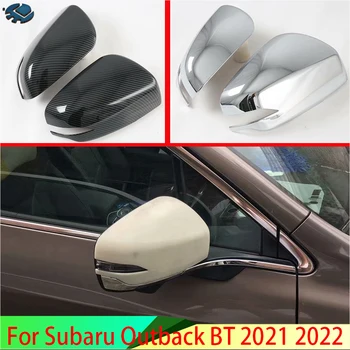 Для Subaru Outback BT 2021 2022 Автомобильные Аксессуары ABS Хромированная Отделка бокового зеркала заднего Вида Накладка крышки заднего Вида Молдинг-украшение - Изображение 1  