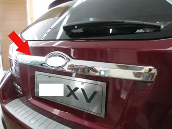 Для Subaru XV 2012-2017 ABS Хромированная декоративная полоска на двери багажника для защиты от царапин автомобильные аксессуары - Изображение 1  