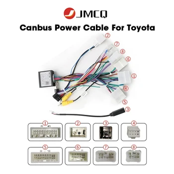 Для Toyota Corolla/Camry/RAV4 С Canbus Для Toyota High wiring 16-контактный Жгут Проводов Android Адаптер Кабеля Питания - Изображение 1  