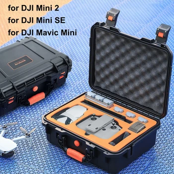 Для дрона DJI Mavic Mini/Mini SE/Mini 2 Водонепроницаемый футляр для хранения, футляр для переноски, жесткий футляр для путешествий, взрывозащищенная коробка, аксессуары - Изображение 1  