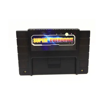 Игровая карта Super 800 in 1 Pro Remix Для 16-битной Игровой консоли SNES Картридж Super EverDrive, Черный - Изображение 1  