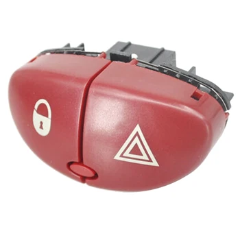 Кнопка включения аварийной мигалки, кнопка включения опасного освещения для Peugeot 206 207 Citroen C2 6554L0 96403778JK - Изображение 1  
