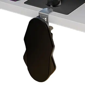 Компьютерный подлокотник для стола Без сверления Держатель для запястья с накладкой из пены с эффектом памяти Компактная подставка для запястья с устойчивым удлинением для столов - Изображение 1  