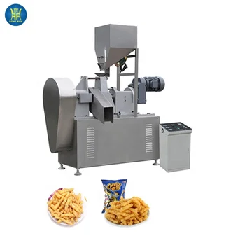 машина для производства закусок из кукурузного куркуре, экструдер для жареных чипсов cheetos, машина для куркуре, твист - Изображение 1  
