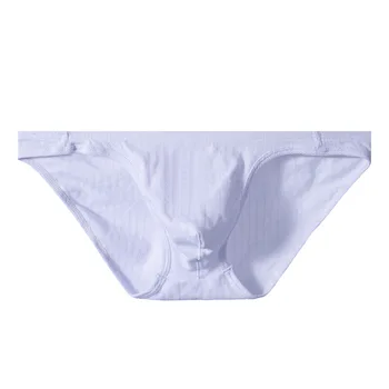 Мужское нижнее белье ADANNU Хлопковые треугольные брюки мужские с низкой талией Сексуальные дырявые бедра AD7116 - Изображение 1  