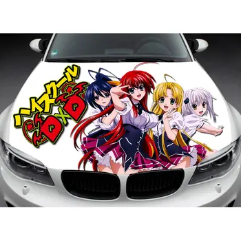 Наклейка на капот автомобиля аниме High School DxD, виниловая наклейка, полноцветная графическая наклейка на автомобиль Sexy Girl, индивидуальное изображение, подходящее для любого автомобиля - Изображение 1  