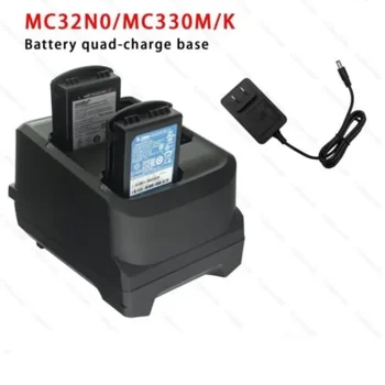 Новая подставка для зарядки аккумулятора с 4 слотами и адаптер питания для Zebra MC3200 MC330M/K - Изображение 1  
