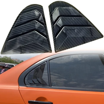 Подходит Для Mitsubishi Lancer 2008-2016 Автомобильные Аксессуары ABS Пластик Задняя Треугольная Оконная Шторка Отделка Крышки 2шт - Изображение 1  