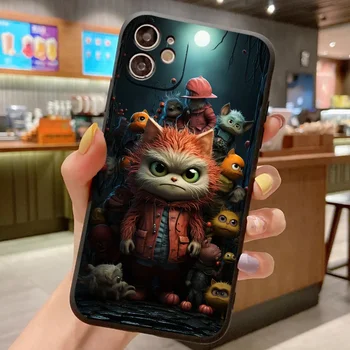Силиконовый Чехол Cute Monster Для Huawei Honor X6A X9A X6S 50 10i 90 70 X7 X8 X9 X6 Lite Pro 5G 30i 20 20E 10 Противоударный Мягкий Чехол - Изображение 1  