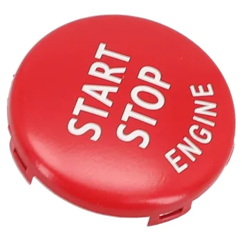 Совершенно Новая Крышка Кнопочного переключателя Start Stop Аксессуары Для Двигателя Замена деталей 1,0*1,0 дюйма 2,5*2,5 см 61316966714 - Изображение 1  