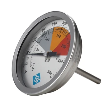 Термометр для коптильни барбекю Аналоговый датчик температуры для угольного гриля 50-550 F - Изображение 1  