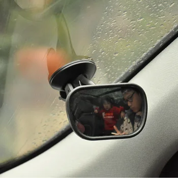 Универсальное мини-зеркало заднего вида для маленьких детей, Регулируемое Автомобильное зеркало, Безопасное сиденье заднего хода - Изображение 1  