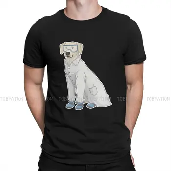 Футболка в стиле хип-хоп Lab Dog, удобная футболка в научном стиле, мужская - Изображение 1  