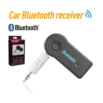 1/2 шт. Адаптер беспроводного приемника Bluetooth 4.1 Стерео 3,5 мм Разъем для автомобильной музыки, аудио Гарнитура Aux Для наушников - Изображение 2  
