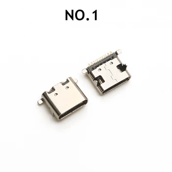 100 Шт./лот, 10 моделей, Разъемы для док-станции для зарядки USB Type-C, 6Pin и 16Pin, Используемые для комплектов для ремонта телефонов и цифровых продуктов - Изображение 2  