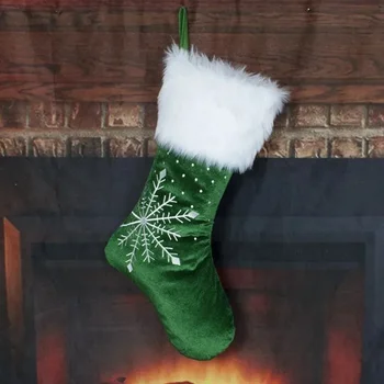 Mobaby.ru последние модные тенденции Рождественские носки подарочные украшения Рождественские подарки Детские гетры - Изображение 2  