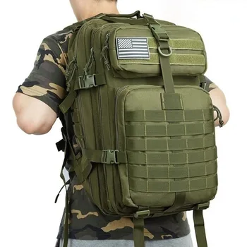 OULYLAN 50L или 30L Тактический рюкзак 1000D Нейлоновые рюкзаки Molle Military Армейский рюкзак Водонепроницаемые сумки для кемпинга Охоты рыбалки - Изображение 2  