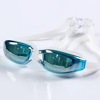 SPORTSHUB Очки для плавания с защитой от запотевания и ультрафиолета, мужские/женские Очки для плавания с покрытием, очки для водных видов спорта для взрослых EF0019 - Изображение 2  