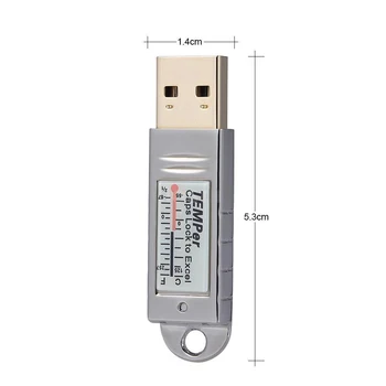 USB Термометр Датчик температуры Регистратор данных для ПК Windows xp Vista/7 - Изображение 2  