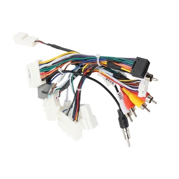 Автомобильный аудио 16PIN адаптер кабеля питания Android для Nissan Teana/Sylphy/Tiida Жгут проводов кабеля питания - Изображение 2  