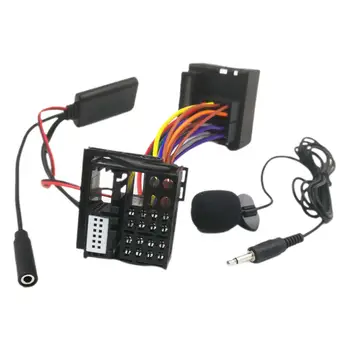 Адаптер кабеля радио AUX Прочный 12-контактный аудиоадаптер стерео жгут проводов радиоприемника для Peugeot 207 307 307SW 407 308 - Изображение 2  