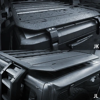 Алюминиевый багажник для Jeep Wrangler JK JL 4x4 Аксессуары от производителя Maiker Автомобильные багажники на крышу - Изображение 2  