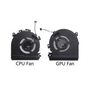 Вентилятор охлаждения процессора и графического процессора ноутбука для Spectre X360 15-Ch 15-CH010CA CPU & GPU Cooling Fan L17605-001 L17606-001 - Изображение 2  