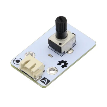 Для Arduino/ESP32 Модуль потенциометра с ручкой, Аналоговый потенциометр с углом наклона - Изображение 2  
