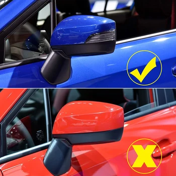 для Subaru WRX, WRX STI 2015-2019 Боковое зеркало Накладки на крышки из углеродного волокна, АБС-пластик 2шт - Изображение 2  